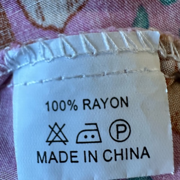 Jaase Endless Summer Bohemian Floral Blouse. L. - Picture 6 of 7